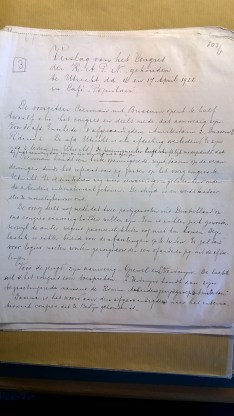 Verslag van het Congress der KAPN, 17 April 1922. Internationaal Instituut voor Sociale Geschiedenis, Archief Henk Canne Meijer, inventarisnummer 103